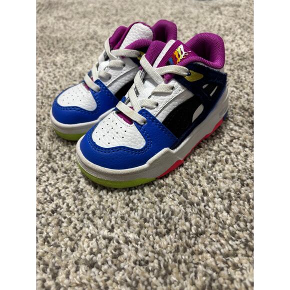 PUMA Kids Boys Slipstream Sunset Lace Up Sneakers, Size 6C - Picture 2 of 9